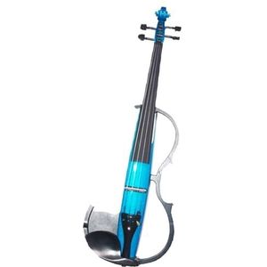 Beginner Viool Muziekinstrument Professioneel Spelen Elektro-akoestische Pick-up Elektronische Viool Blauw