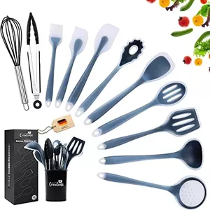 Lepelhouder Voor Koken Op Het Aanrecht Gebruiksvoorwerp Lepelhouder Voor Roestbestendig Zwart 2p~p149630623