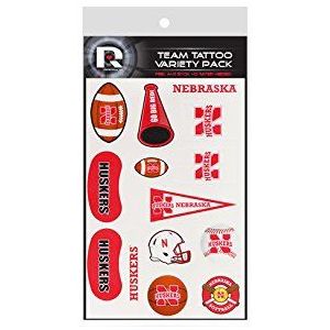 College Nebraska Tattoo Variety Pack