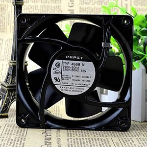 TYP 4558N for papst 230V 18W 12038 120mm Full metal high temperature resistant fan
