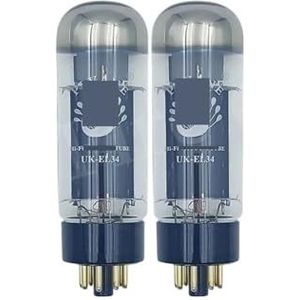 UK-EL34 UKEL34 buis-upgrade EL34 EL34C 6CA7 6P3P 6L6 5881 (2 stuks matched paar)