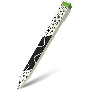 Moleskine Ballpoint Pen, Go, Pattern, Green, 1.0 - Tagged Version