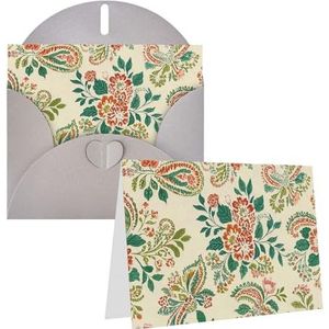 Eekstdbn Wenskaarten Bloemen Blad Print Wenskaart Met Alle Gelegenheid Kaarten Uitnodiging Vakantie Kaart Verjaardag Kaart