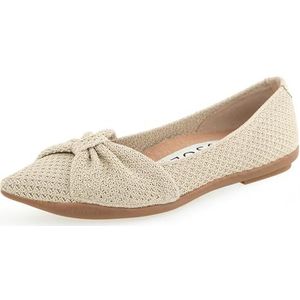 Aerosoles Davita Platte damesjurk, Zacht goud, 39.5 EU