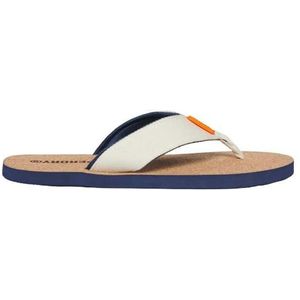 Superdry - Cork Graphic Slippers - Licht Geborsteld - Kurk - Rubber