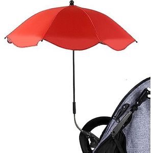 Kinderwagens Paraplu - Kinderwagen zonnescherm | Draagbare uv-bescherming kinderwagen zonneschermparaplu met verstelbare klem, zonneschermparaplu voor peuters Xinme