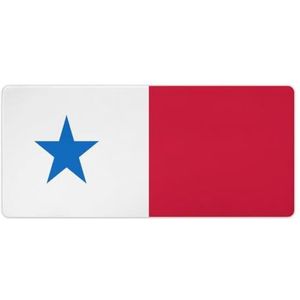 Panama Vlag Mode Bureau Muismat Antislip Gaming Muismat Accessoires Decor 40x90cm