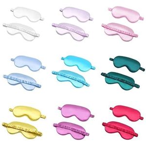 Slaapmaskers for vrouwen en mannen - Oogmasker for reizen in de zomer vermindert gezwollen ogen(As pic-03)