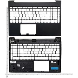 Voor Lenovo IdeaPad S340-15 S340-15IML S340-15IWL S340-15API S340-I5IIL Laptop LCD-achterkant Voorkant Scharnier Palmrest Bott(Black C)
