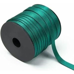 10/20/50M Gekleurde BH Schouderband 6/8/10/15mm Spandex Elastische Banden Zachte Elastische Trim Ondergoed Riem DIY Naai Accessoire-Zwartachtig Groen-8mm-50M