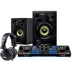 Hercules 4768223 DJStarter Kit: The complete kit to start DJing with Serato DJ Lite.