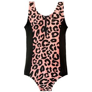 Harry Bear Meisjes Badpak Luipaard Print Veelkleurig 128