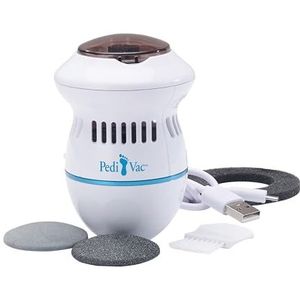 Mediashop PediVac Eeltverwijderaar - Elektrische Voet Vijl - Voetvijl - Veilig - Zuigfunctie - Voetverzorging - USB Oplaadbaar