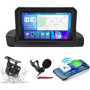 Android 14 Autoradio Navi voor B-MW E90 / 91/92/93 (2005-2011) 9 ""Screenradio met draadloze carplay Android Car GPS-navigatieondersteuning Bluetooth 5.0 HIFI FM 5G-WiFi SWC MIC-camera,M200s