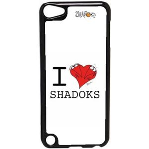 Hoesje voor IPOD Touch 5 Les Shadoks - I Love Shadoks - Harde plastic zwarte hoes
