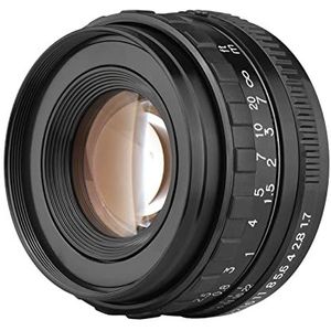 Cankypu 50mm F1.7 Grote Diafragma Camera Lens Handmatige Focus Prime Lens PK Mount Vervanging voor Pentax K1/K-1 Mark II Fl Frame Camera 'S