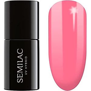 Semilac Gel nagellak, semi-permanent, UV 046 Intense Pink, 7 ml