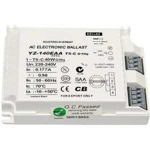 CRYSEU - YZ-140EAA - Elektronische Ballast - 40W - AC 220-240V - Voor T5 Ringlamp