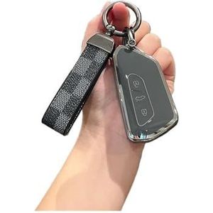 Autosleutel beschermhoes TPU Autosleutel Case Volledige Cover Shell Voor ID.3 ID.4 Voor Golf 8 2022 2023 MK8 Voor Sleutel Shell(5)