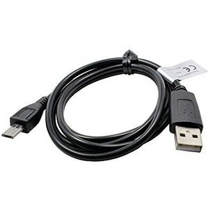 USB-kabel voor Sony Reader PRS-T2, 1 meter, USB 2.0, met lange connector