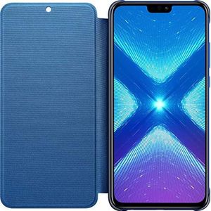 HUAWEI Honor 8X - PU Flip Protective Cover, Sapphire Blue