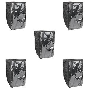 5 Set Elektrische Rolstoel Bedieningspaneel Cover Regenhoes Wiel Stoel Accessoires Zwart, 15.5x14.5x25 cm