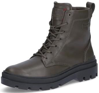 Palladium - Grade Officer Leather - Dameslaarzen - Zwart - Chic en Feminine