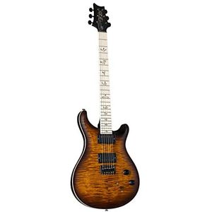 PRS Dustie Hardtail Burnt Amber Smokeburst Limited Edition - Custom Electric Guitar