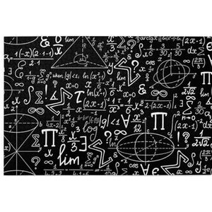 Terug naar school wiskunde onderwijs zwart, puzzel 1000 stukjes houten puzzel familie spel wanddecoratie