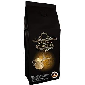 Koffiespecialiteit uit Afrika - Ethiopië - Koffie uit het land van herkomst van de koffie (hele boon, 200 gram) - Landelijke koffie - Topkoffie - Lage zuurgraad - Zacht en vers gebrand