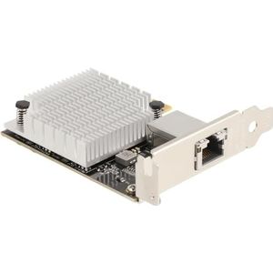 Delock - 90758 - PCI Express Netwerkkaart - Zwart - 10 Gigabit LAN, AQC107S, 1 x RJ45