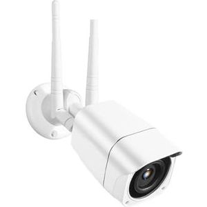 Bewakingscamera, 5MP HD IP Camera Met 4G Sim-kaart Outdoor Bullet Camera 1080P Audio Video Surveillance Beveiliging CCTV Camera P2P(5MP 4G NO Card)