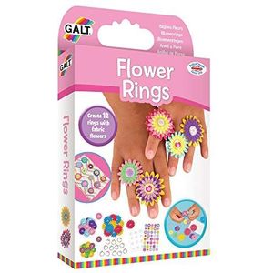 Galt Toys, Flower Rings, Craft Kit for Kids, Ages 6 Years Plus