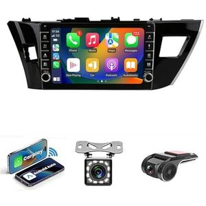 Android 14 Multimedia Stereo Video Speler Voor Toyota Corolla Ralink 2014-2016 Ondersteunt Car-play Android Auto/Bluetooth/FM AM RDS DAB+ Radio/Stuurbediening(NF-1 4Core 1+32G)