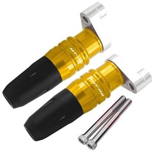 Motorfietsmodificatie Accessoires 2019-2023 Motorfiets Voor- En Achteras En Voorvork Anti-collision Slider Wieldop Voor MT03 MT25 MT 03 MT 25(Gold,A)
