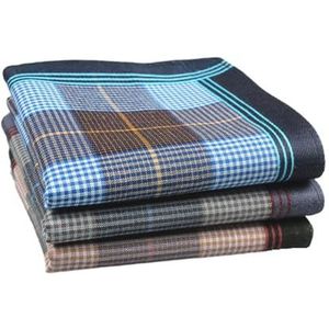 ZEPFJHE - Zakdoeken - Wasbaar - Rooster Patroon