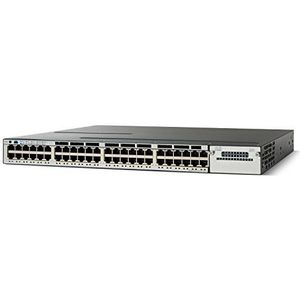 Cisco WS-C3750X-48PF-E Catalyst 3750-X Series (48-poort, 160Gbps, 256MB RAM, USB)