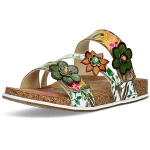 Laura Vita - Brcyano 16 - Klompen - Geel - Leder