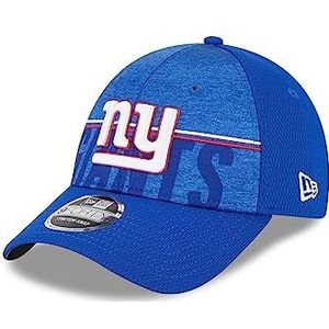 New Era Heren 940SS NFL Training Verstelbare Cap ~ New York Giants Blauw, Koninklijk, one size