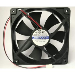 LMNCBVYA 12V 120mm Cooling Fan KF1225S1M-BR - 120x120x25mm Fan for PC and Electronics Cooling