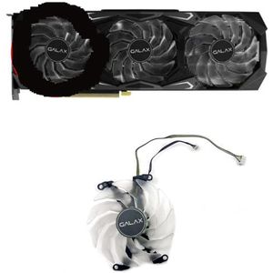 Koelventilator 87mm 4-pins RTX3070 3080 3090 GPU-ventilator voor GALAX KFA2 RTX 3060 3070 Ti SG (1-klik OC-functie) grafische kaart(A)
