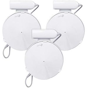 BECEMURU Wandhouder voor Huafly WiFi wandhouder met kabelmanagementsysteem voor Deco M9 plus WiFi (3 stuks)