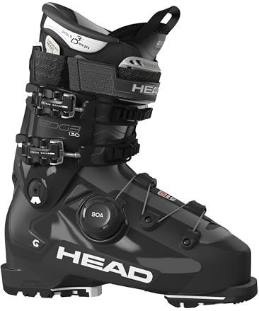 Head - Edge 130 HV GW BOA - Alpine Skischoenen - Zwart - 26.5