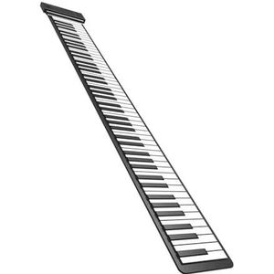 Professioneel Elektronische Piano Piano Met 88 Toetsen Digitaal Oprolbaar Pianotoetsenbord Siliconen Opvouwbaar Elektronisch Toetsenbord Ingebouwde Luidspreker Handgerolde Piano