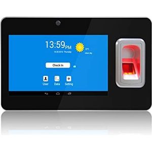 Prikklokken voor werknemers in kleine bedrijven, Biometric Fingerprint En MF IC Card Tijdregistratie Met GPS En sms Ondersteuning verzenden Short Message To Defined Mobile Phone voor kantoren, fabriek