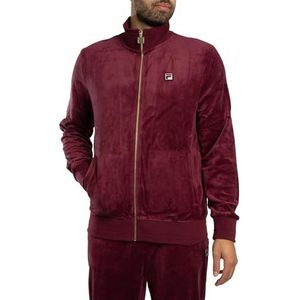 Fila Heren Nero Velours Trainingsjack, Fig, XXL