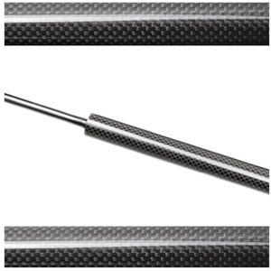 Shock Bracket Voor A4 B8 8K 2008-2016 Motorkap Gasveer Lift Ondersteuning Schokdemper Koolstofvezel Staaf Hydraulische Demper 1PC Motorkap Strut Gasveer Demper(Black carbon fiber)