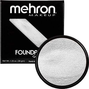 Mehron Foundation Greasepaint - Silver (zilver)