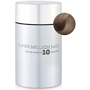 Super Million Hair - Verdichtende haarvezels voor licht haar, haaruitval, 25 g, middenblond (45)
