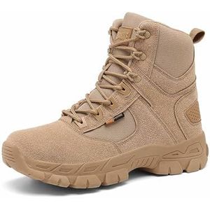 Tactische legerlaarzen voor heren, woestijngevechtslaarzen, lichtgewicht gevechtslaarzen, legerjunglelaarzen, tactische militaire gevechtsenkellaarzen voor heren, woestijngevecht buitenlaarzen(Yellow,